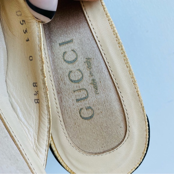 GUCCI Cream Mules - Picture 3 of 5